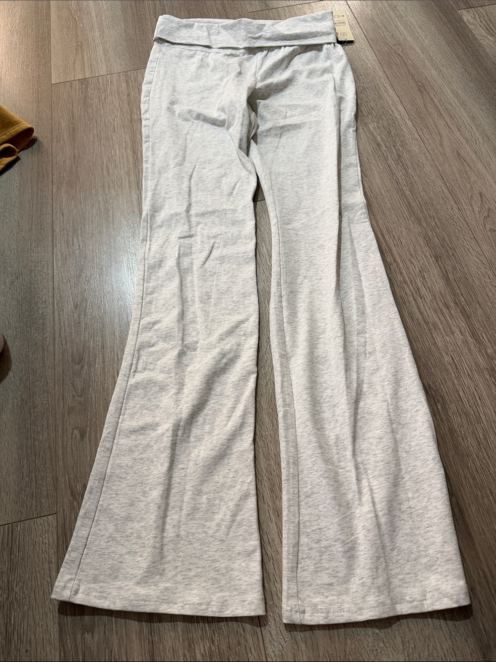 No Boundaries Light Gray Flare Lounge Pants